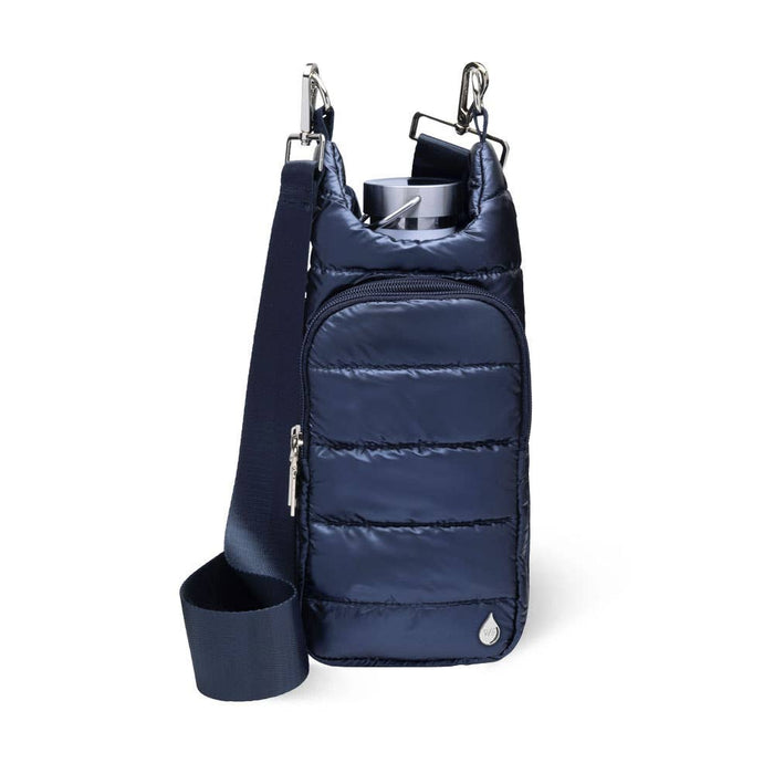 Navy Blue Shiny HydroBag® with Navy Strap