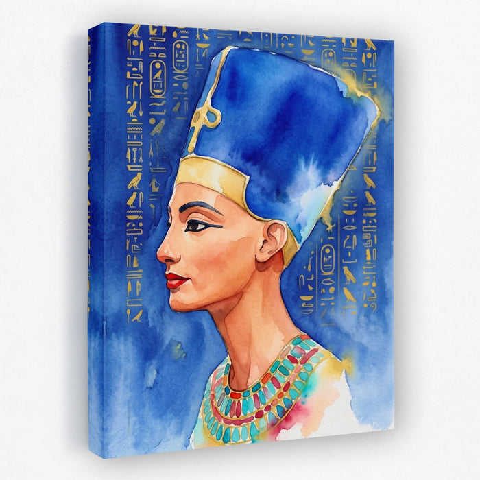Nefertiti Tall Crown canvas wall art