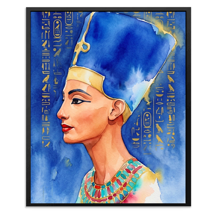 Nefertiti Tall Crown canvas wall art, room view