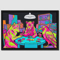 Neon Poker Night — Neon Poker Night Close Up Landscape 114