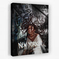 New York Chaos - New York Canvas Wall Art