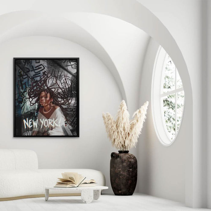New York Chaos - Canvas Wall Art