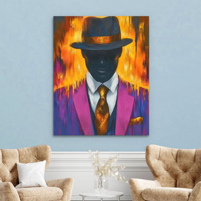 Night Disco - African American Art for Game Room