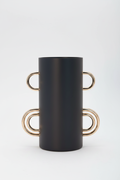 Nior Metal Vase Black