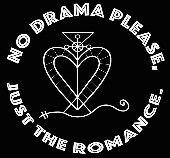 No Drama, Just the Romance Sweatshirt | Queer Romance Apparel