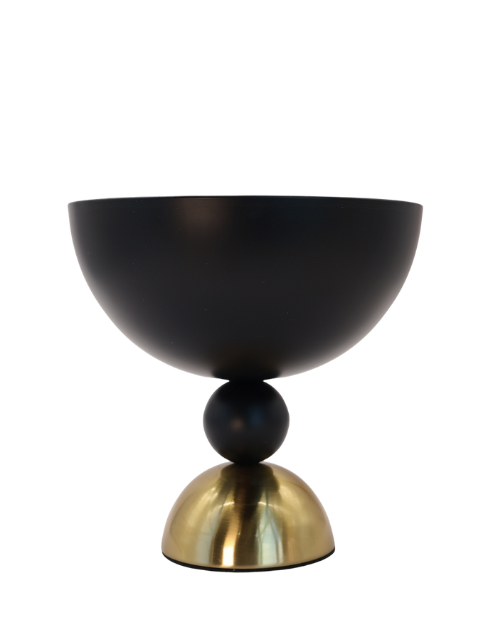 Noir Metal Chalice Black