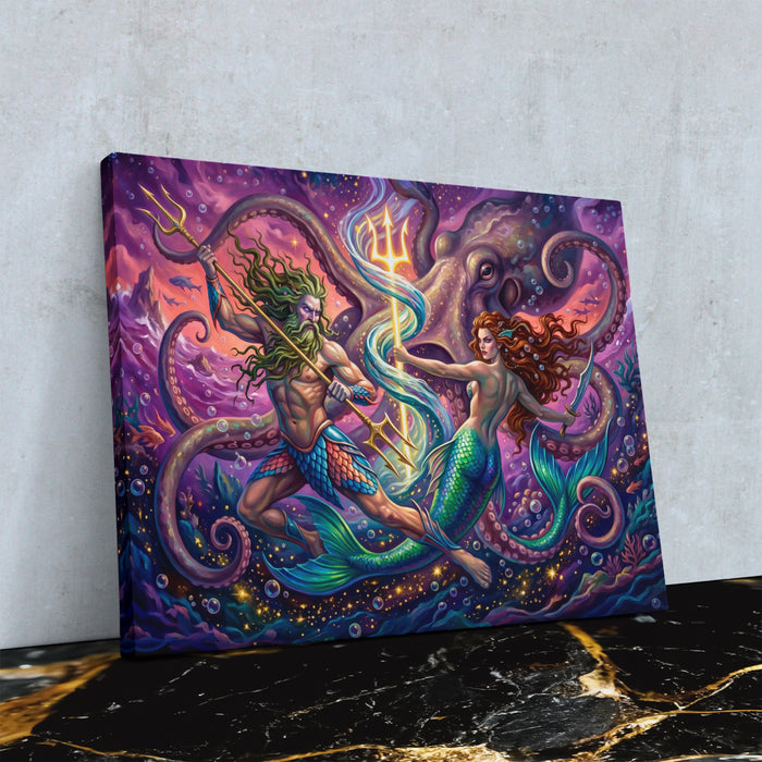 Octopus Cosmic Dance — Octopus Cosmic Dance Against Wall4x5 Reflect 20