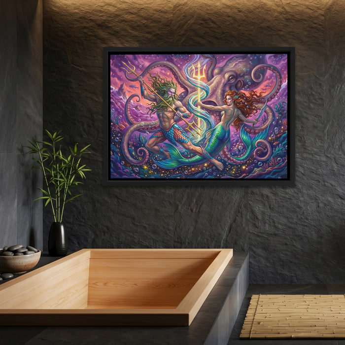 Octopus Cosmic Dance — Octopus Cosmic Dance Bamboo Bathroom Land 40