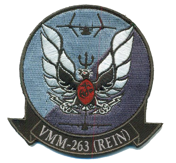 Official VMM-263 Thunder Chicken REIN 18.2 ACE Patch