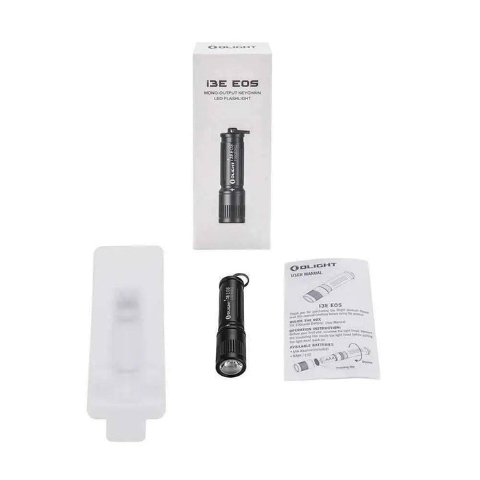 Olight I3E AAA Compact Keychain EDC Flashlight (90 Lumens) - NORTH RIVER OUTDOORS