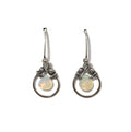 Opal Horseshoe Earrings