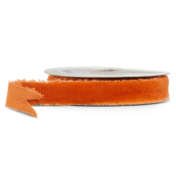 Orange torn Ribbon
