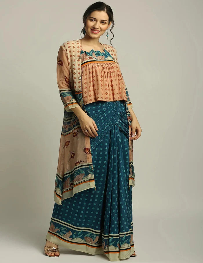 Orchid Bloom Skirt Set