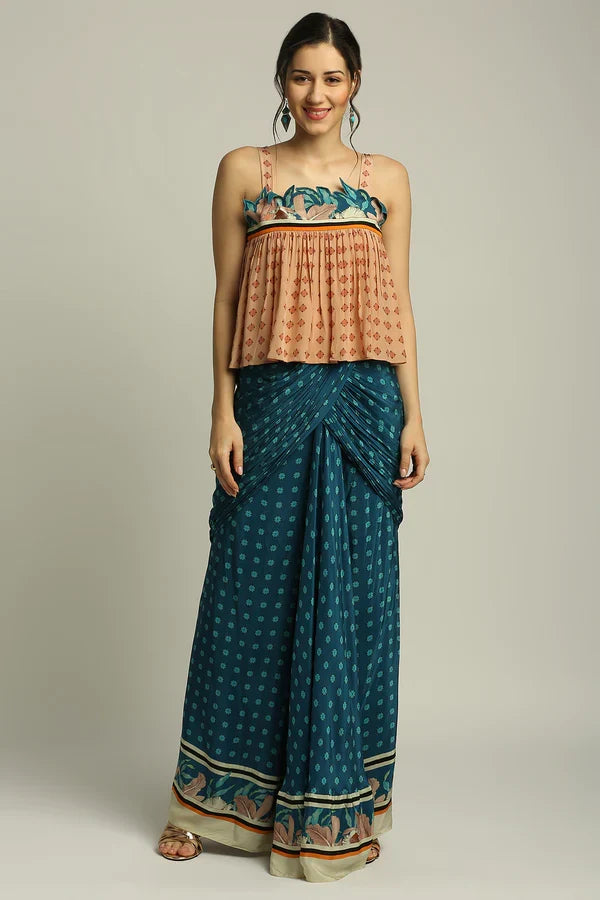 Orchid Bloom Skirt Set