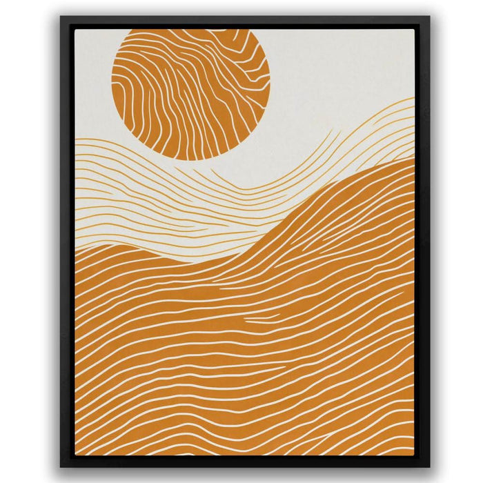 Organic Curves - Coastal Art for Bedroom