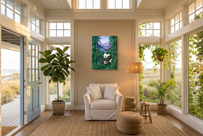 Panda Sanctuary - Luxury Wall Art