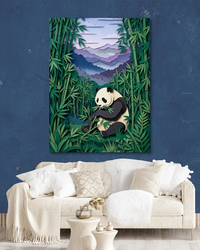 Panda Sanctuary - Luxury Wall Art