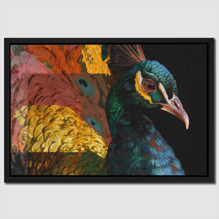 Peacock Forest Geometric — Peacock Forest Geometric Close Up Landscape 65
