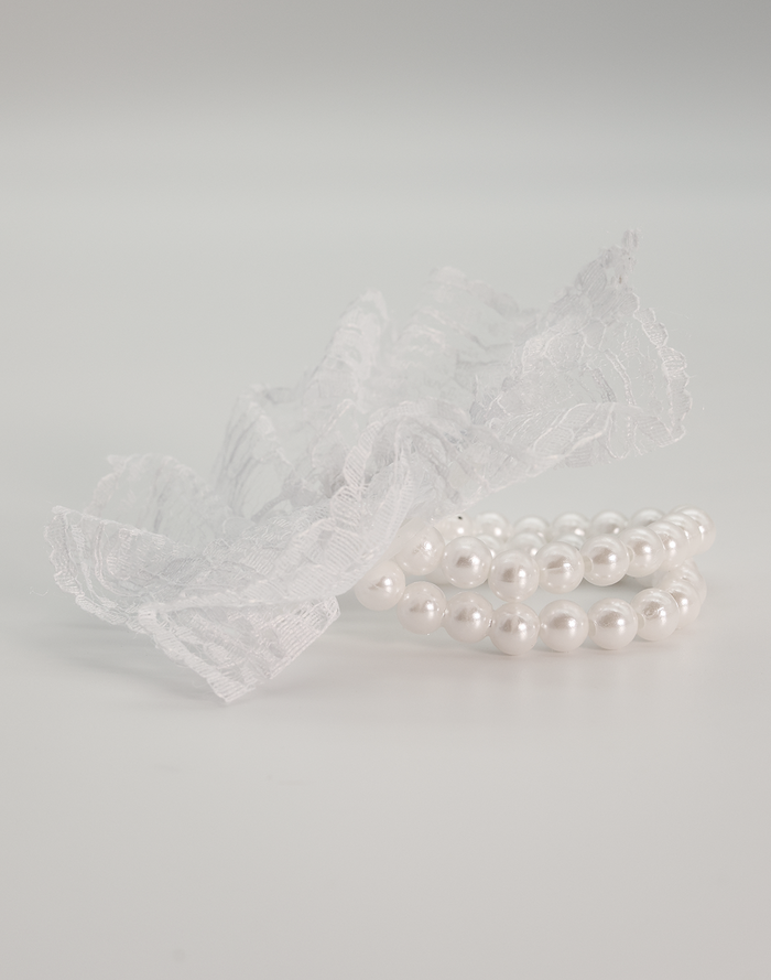 Pearl Wrist Corsage Bracelet-Pack of 10