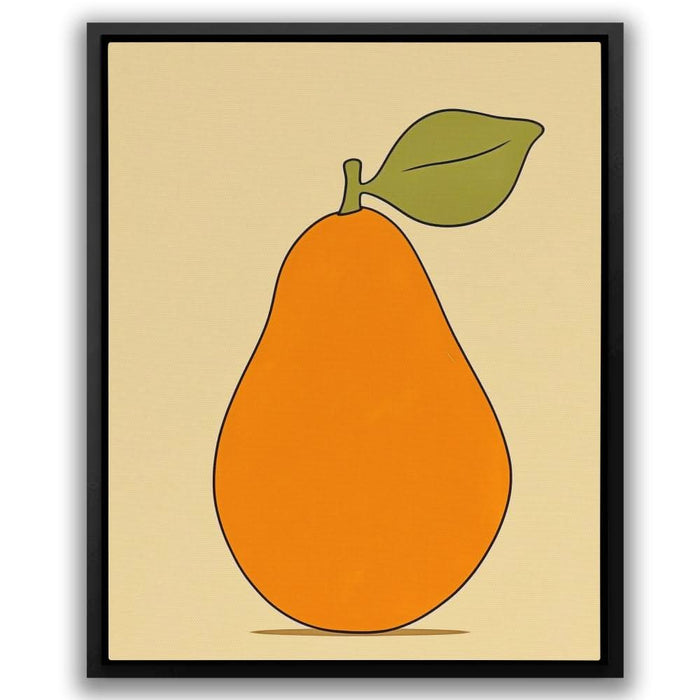 Perfectly Pear - Earth Tones Canvas Print
