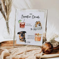 Pet Signature Drink Sign - Premium  from Sugar and Spice Invitations - Just $25! Shop now at Sugar and Spice Paper