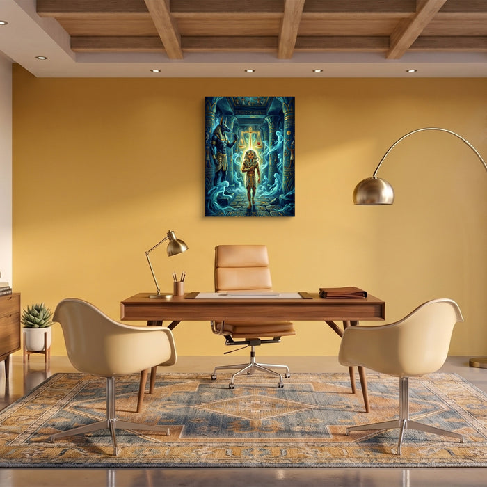 Pharaoh's Glowing Judgment — pharaoh's glowing judgment sq fun office 1port flush print