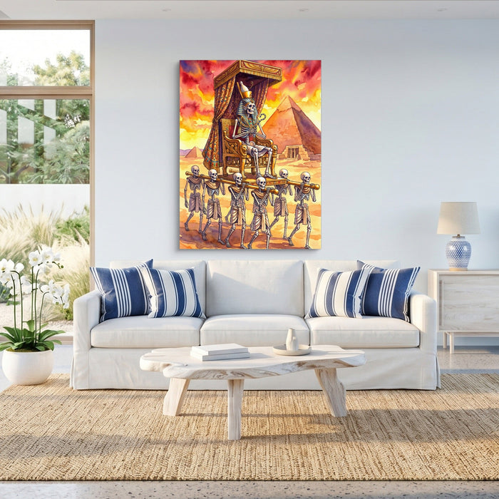 Pharaoh's Procession - Luxury Wall Art