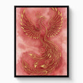 Phoenix Ascendant Burst - Luxury Wall Art