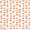Pillowcase - Cook Book Pots and Pans Daisy Cotton