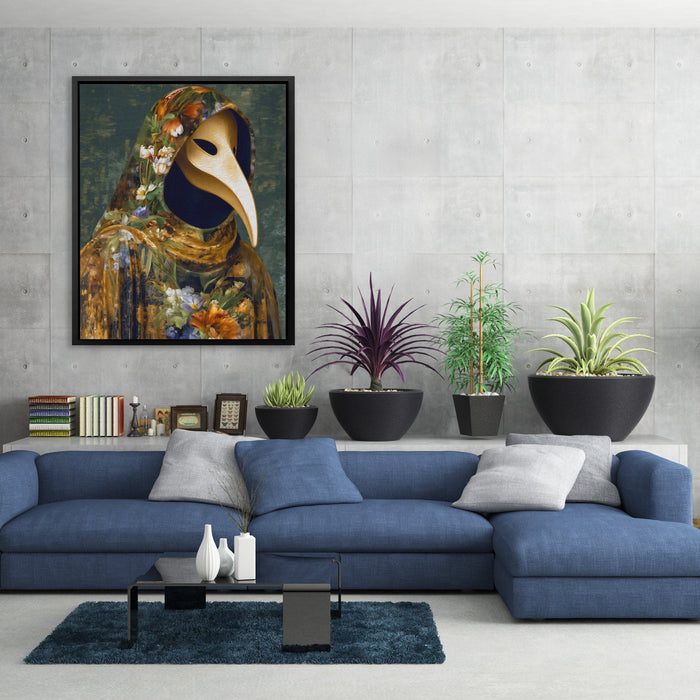 Plague Doctor's Garden - Luxury Wall Art