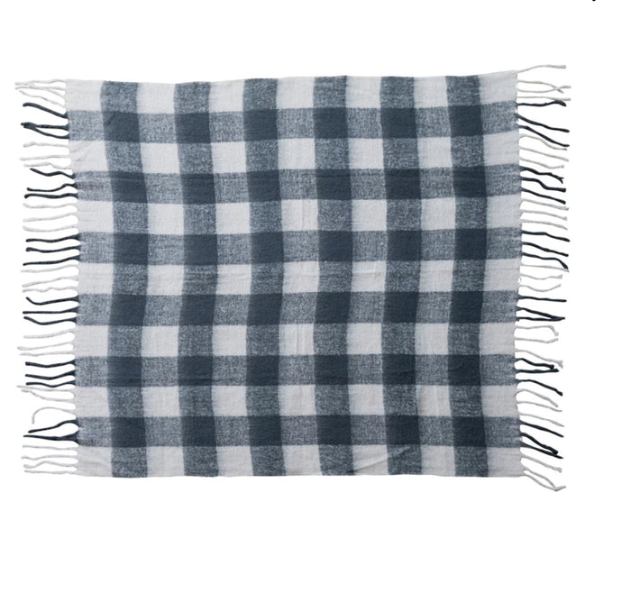 Plaid Throw