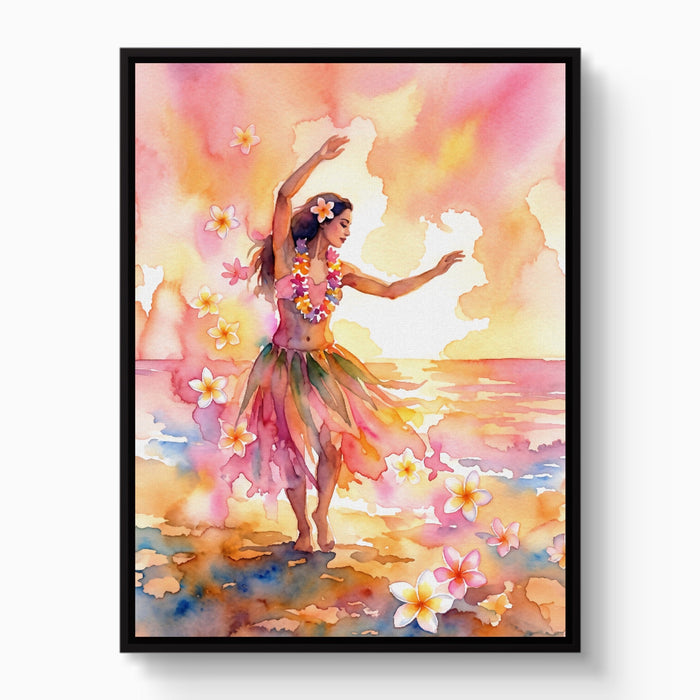 Plumeria Dance - Luxury Wall Art
