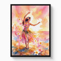Plumeria Dance - Luxury Wall Art