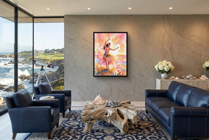 Plumeria Dance - Luxury Wall Art