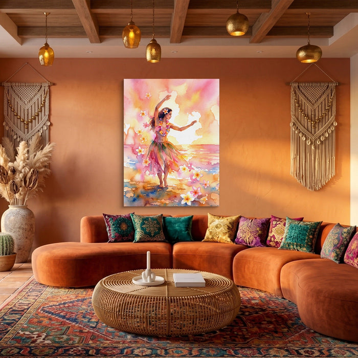 Plumeria Dance - Luxury Wall Art