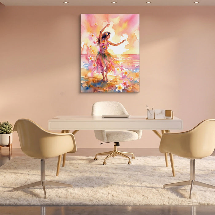 Plumeria Dance - Luxury Wall Art