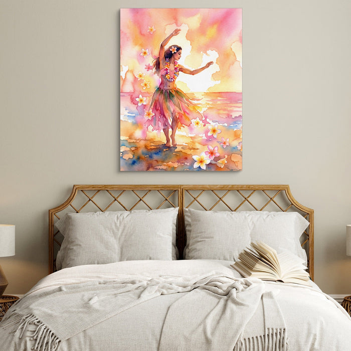 Plumeria Dance - Luxury Wall Art
