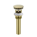 Pop Up Drain Stopper for Bathroom with Overflow KPW102