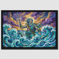 Poseidon Turbulent Waves — Poseidon Turbulent Waves Close Up Landscape 93