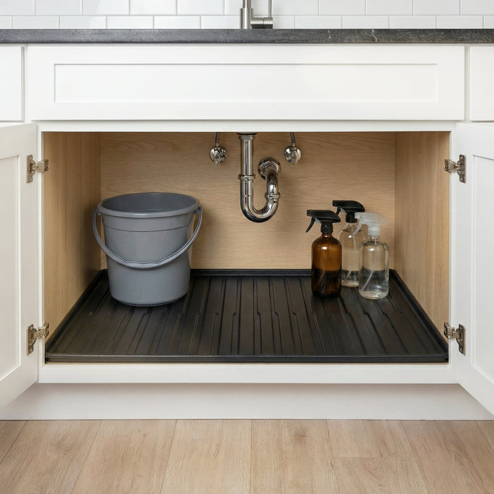Premium Waterproof Under Sink Mat – 31" × 22" - USM-3122MB