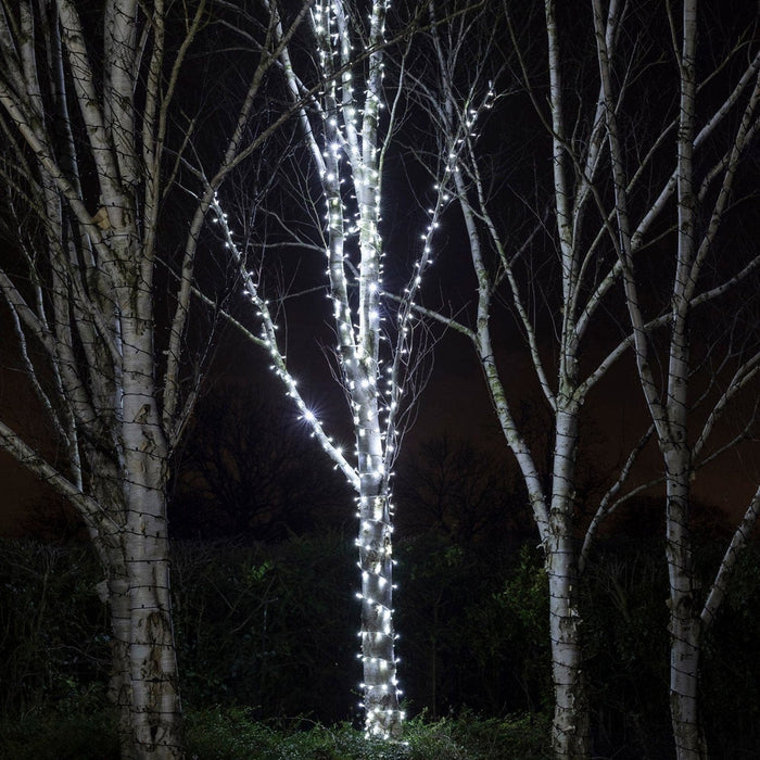 Pro Connect 20m 200 White Connectable String Lights White Cable