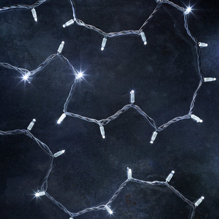 Pro Connect 20m 200 White Connectable String Lights White Cable