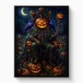 Pumpkin King Enthroned - Luxury Wall Art