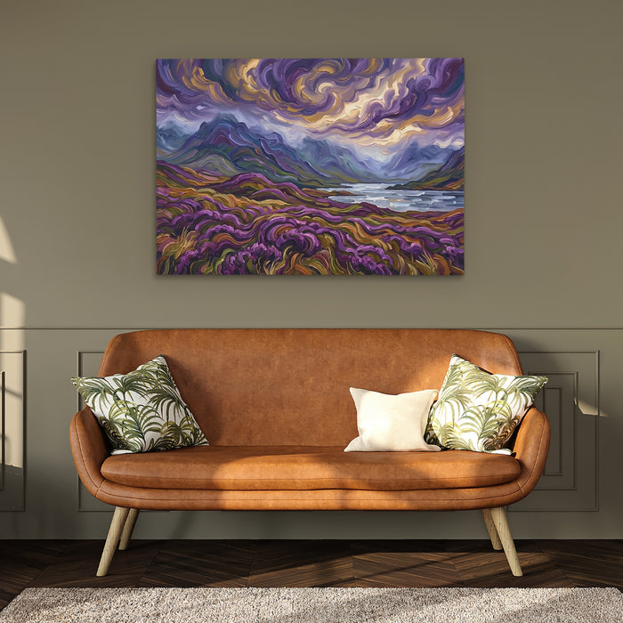 Purple Flower Valley — Purple Flower Valley Hallway Bench Green 57