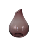 Purple Tear Glass Vase Purple