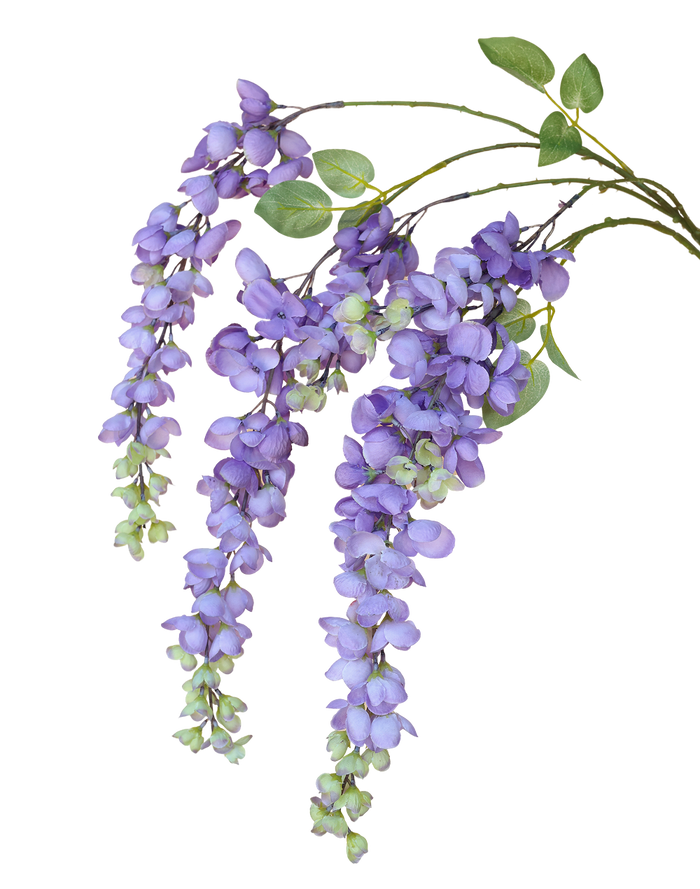 Purple Wisteria Spray