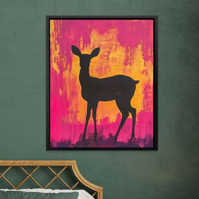Quiet Meadow Watch - Pink Wall Art for Studio