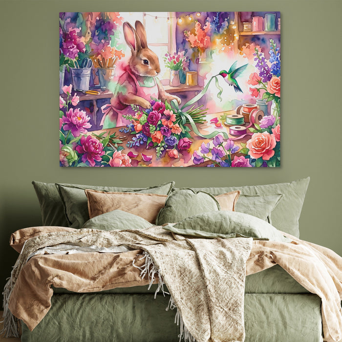 Rabbit Floral Studio — Rabbit Floral Studio Green Bedroom 49