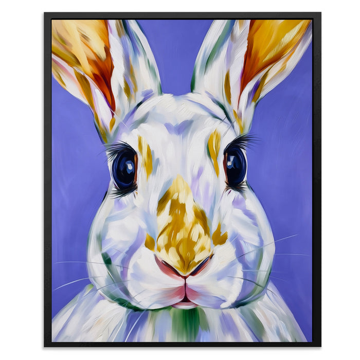 Rabbit Layered Abstraction — Rabbit Layered Abstraction Front Facing Portrait2 34