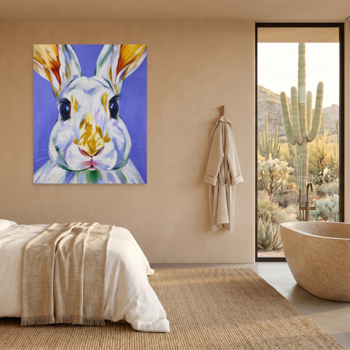 Rabbit Layered Abstraction — Rabbit Layered Abstraction Desert Home Port 13